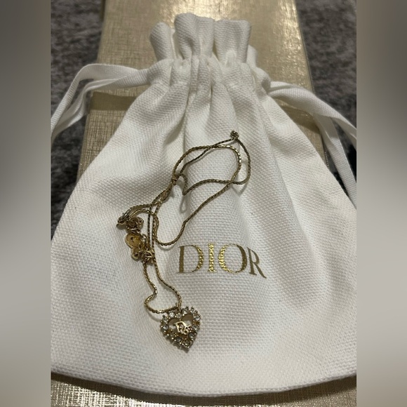 Preloved Christian Dior Heart Necklace - Picture 5 of 8